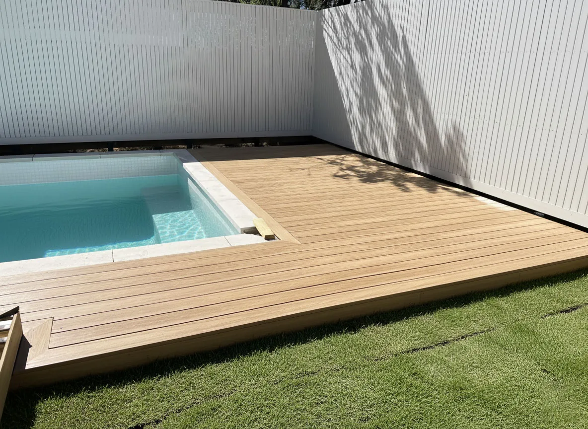 Saratoga - Hardwood Pool Deck